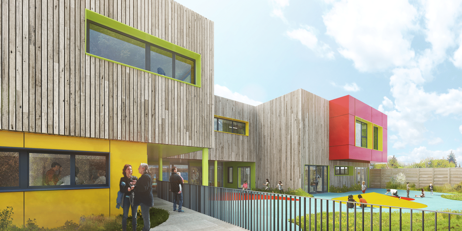 Projet de crèche pour La Croix Rouge – Draveil